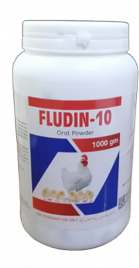 Fludin-10 Oral Powder 1000gm (Poultry)