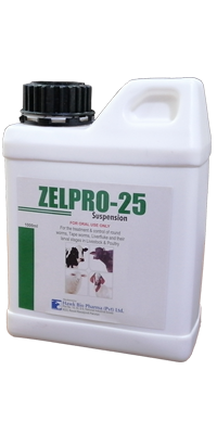 Zelpro-25 Suspension 1000ml (Livestock)